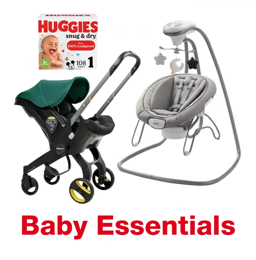 Target Baby Essentials Truckload